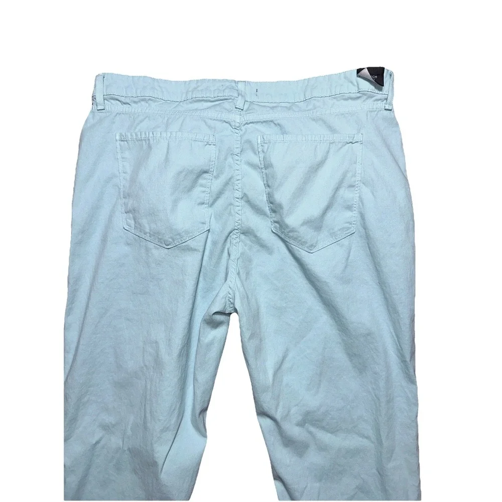 Monfrere Jeans Brando Mens 40 Linen Stretch Sky blue 40x34 Fit